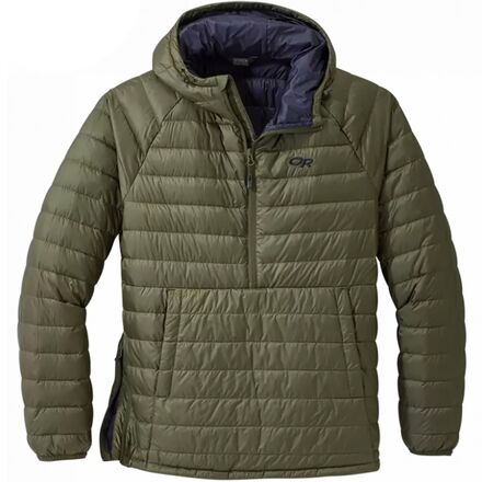 Outdoor Research - Transcendent Down Pullover Jacket - Men's - Fatigue