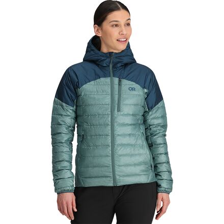 Helium Down Hooded Jacket - Women's