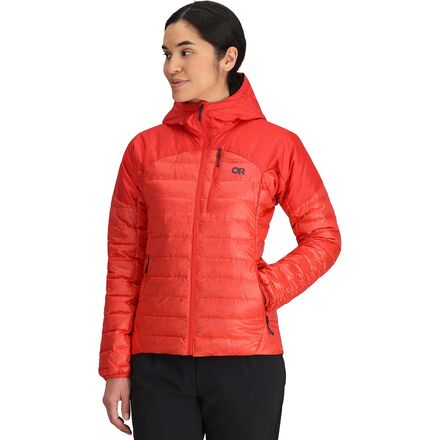 Helium Down Hooded Jacket - Women's