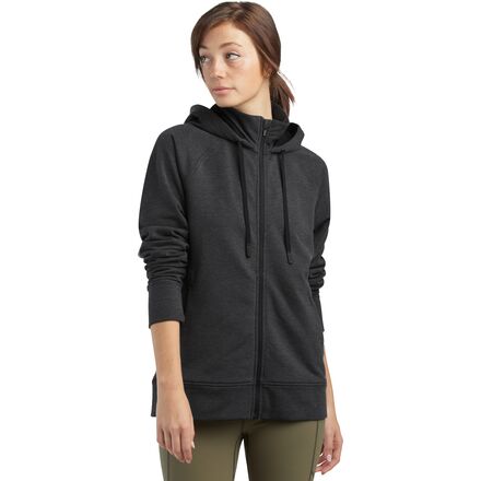 Outdoor Research - Emersion Fleece Hooded Jacket - Women's - Black Heather