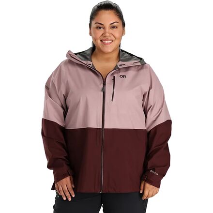Outdoor Research - Aspire II Rain Plus Jacket - Women's - Moth/Elk