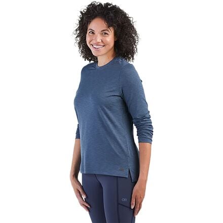 Outdoor Research - ActiveIce Spectrum Sun Long-Sleeve T-Shirt - Women's - Naval Blue Heather
