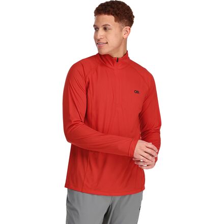 Outdoor Research - Echo 1/4-Zip Jacket - Men's - Cranberry