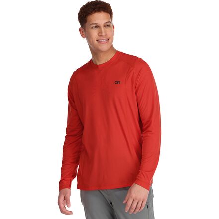 Outdoor Research - Echo L/S Tee - Men's - Cranberry