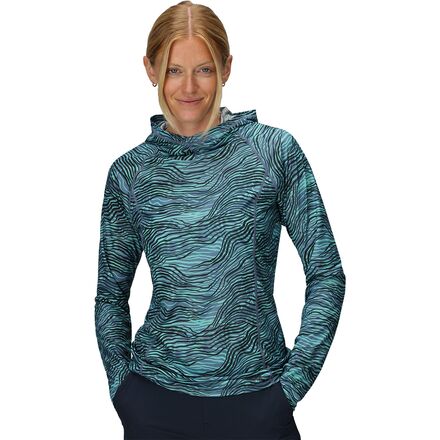 Echo Printed Hoodie - Women's
