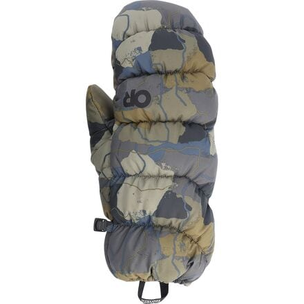 Outdoor Research - Coldfront Down Mitten - Loden Camo