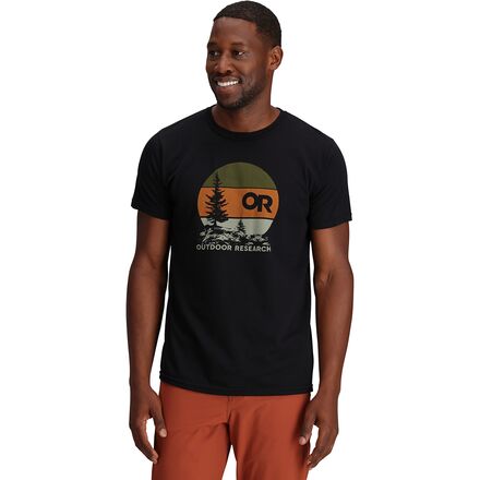 Outdoor Research - Sunset Logo T-Shirt - Men's - Black