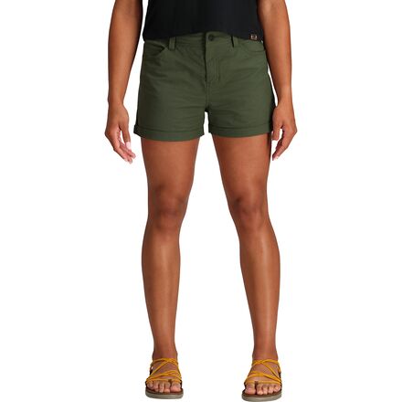 Outdoor Research - Canvas 5in Shorts - Women's - Verde