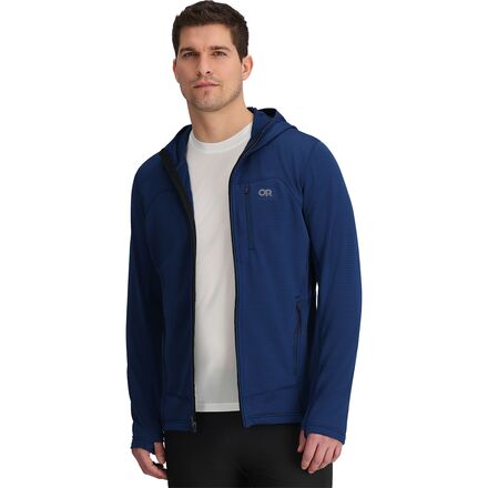 Outdoor Research - Vigor Grid Fleece Full-Zip Hooded Jacket - Men's