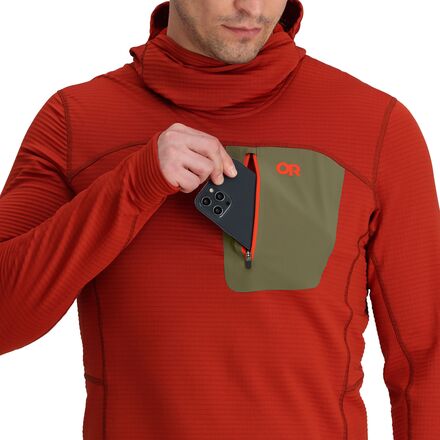 Outdoor Research - Vigor Grid Fleece Pullover Hoodie - Men's