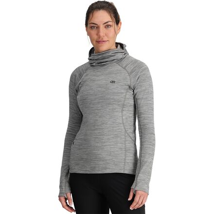 Vigor Grid Fleece Pullover Hoodie - Women's