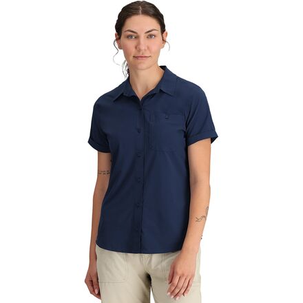 Outdoor Research - Astroman Short-Sleeve Sun Shirt - Women's - Cenote