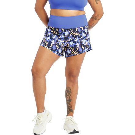 High Rise Roga 4in Printed Short - Women's