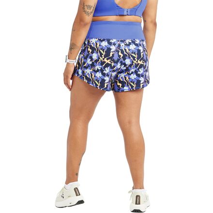 Oiselle - High Rise Roga 4in Printed Short - Women's