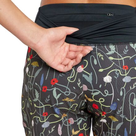 Oiselle - High Rise Roga 4in Printed Short - Women's