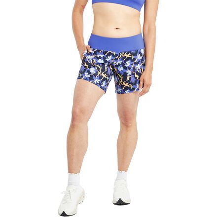 Oiselle - Roga Printed 6in Short - Women's