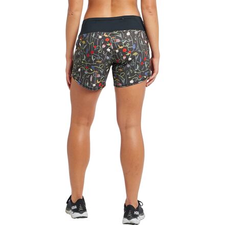 Oiselle - Roga Printed 6in Short - Women's