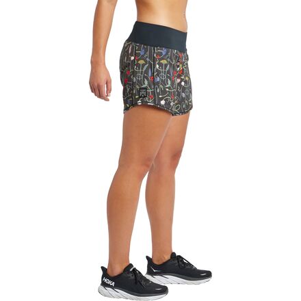 Oiselle - Roga Printed 6in Short - Women's