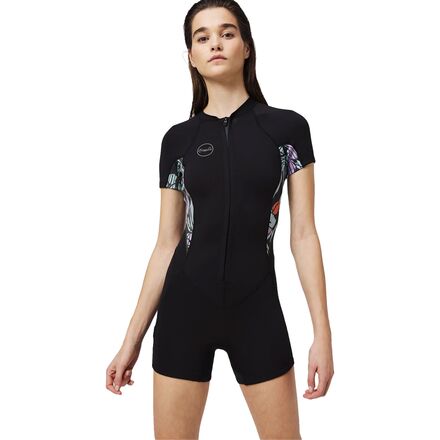 Bahia 2/1mm Front Zip Short-Sleeve Springsuit - Women's