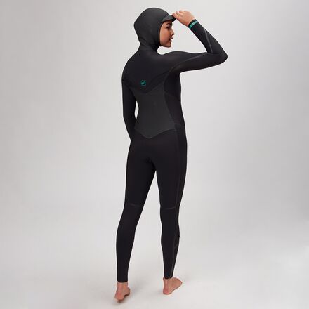 O'Neill - Psycho Tech 5.5/4mm Hooded Chest-Zip Full Wetsuit - Women's