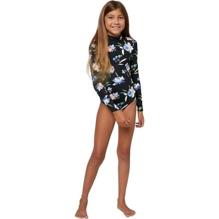 O'Neill - Seabright Long-Sleeve One-Piece Surf Suit - Girls'