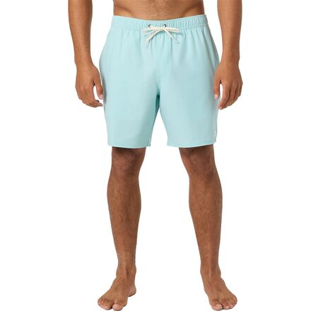 Lennox Hermosa Solid Volley 17 Swim Trunk - Men's