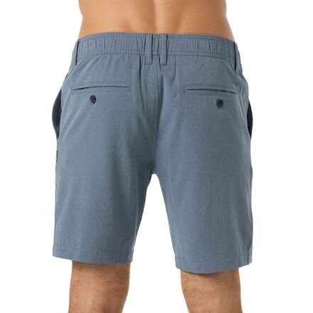 O'Neill - Reserve Light Check Elastic Waist 18in Short - Men's