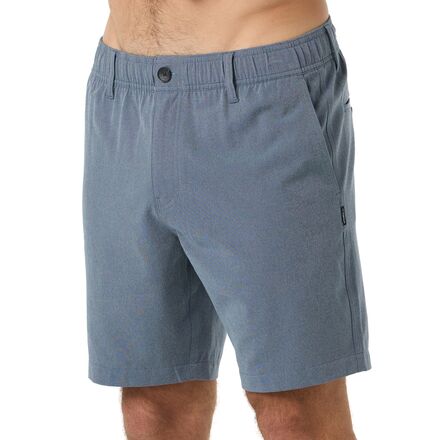 O'Neill - Reserve Light Check Elastic Waist 18in Short - Men's