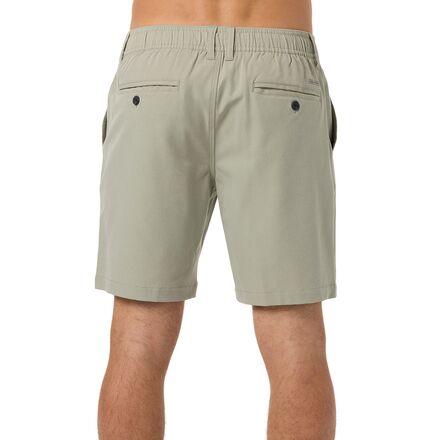 O'Neill - Reserve Light Check Elastic Waist 18in Short - Men's