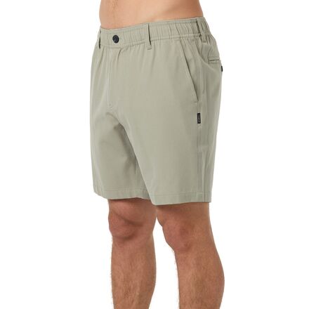 O'Neill - Reserve Light Check Elastic Waist 18in Short - Men's