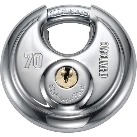 Bull Mastiff Round Keyed Padlock