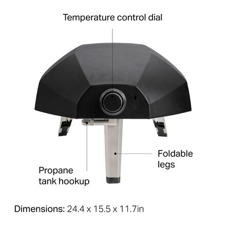 Ooni - Koda 12in Gas Powered Pizza Oven