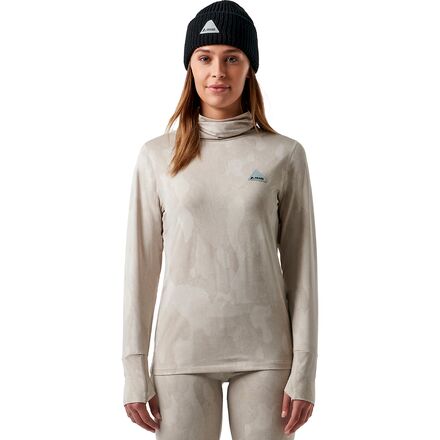 Orage - Moss Light Base Layer Top - Women's - Bark Camo Birch