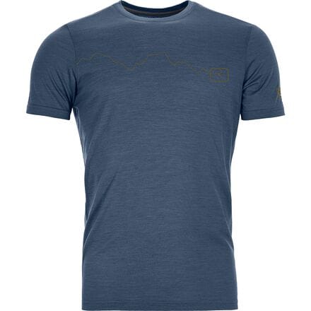 Ortovox - 120 Tec Mountain T-Shirt - Men's - Blue Lake