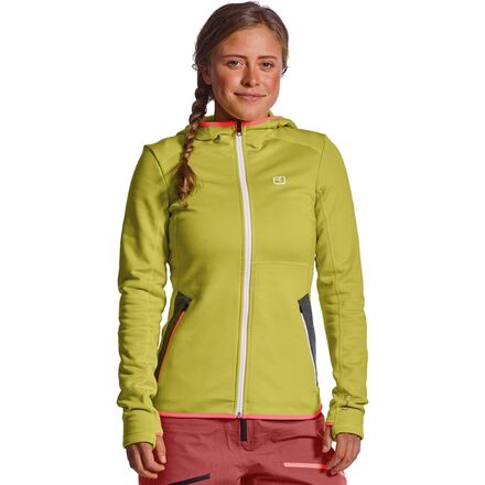 Ortovox - Fleece Hooded Jacket - Women's - Dirty Daisy