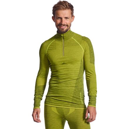 Ortovox - 230 Competition Zip Neck Top - Men's - Dirty Daisy