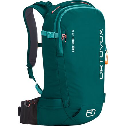 Ortovox - Free Rider S 26L Backpack - Women's - Pacific Green