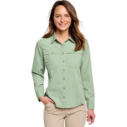 Orvis - Open Air Caster Long-Sleeve Shirt - Women's - Mangrove