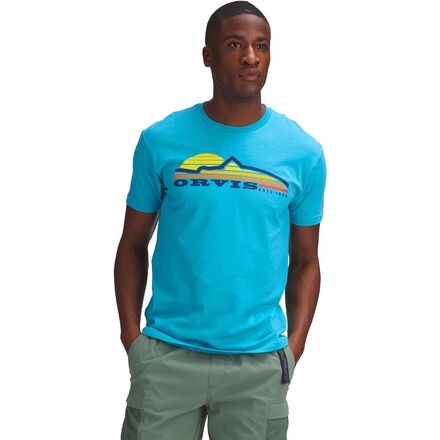 Orvis - Trout Rising T-Shirt - Men's - Blue
