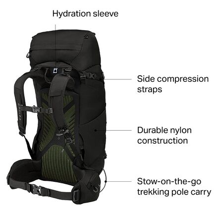 Osprey Packs - Kestrel 58L Backpack
