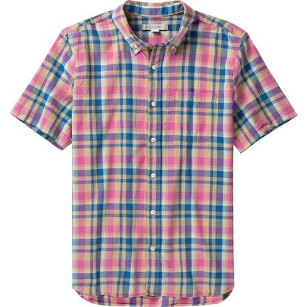 Outerknown - Atlantic Madras Short-Sleeve Shirt - Men's - Vintage Khaki Alameda Plaid