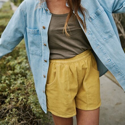 Outerknown - Seventyseven Cord Volley Short - Women's