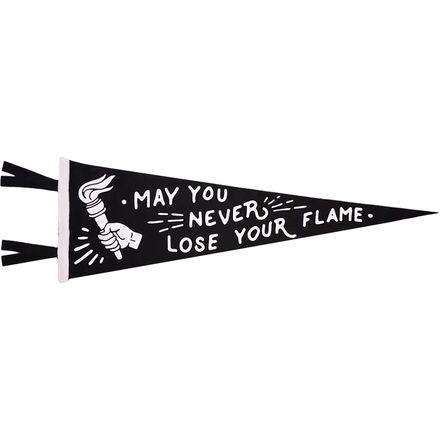 May You Never Lose Your Flame Pennant-Retail
