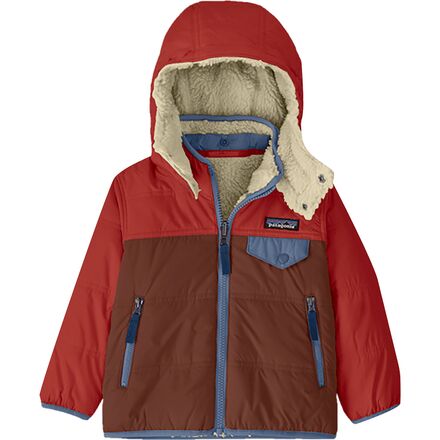 patagonia アウター クリーム色/ピンク/ネイビー リバーシブル 2T パタゴニア PATAGONIA キッズ ベビー ジャケット 61160＜Baby