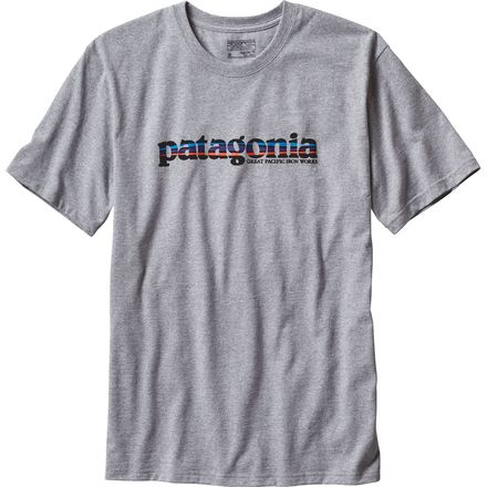 Patagonia - 73 Text Logo Recycled Responsibility-T-Shirt - Men's
