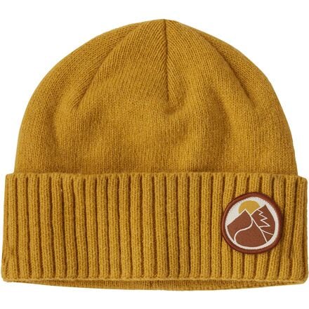 Patagonia - Brodeo Beanie - Men's - Slow Going Patch: Cabin Gold