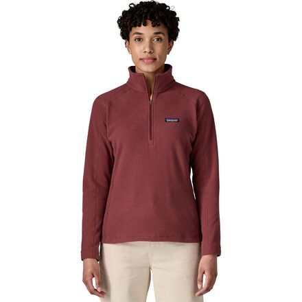Micro D 1/4-Zip Fleece Pullover - Women's
