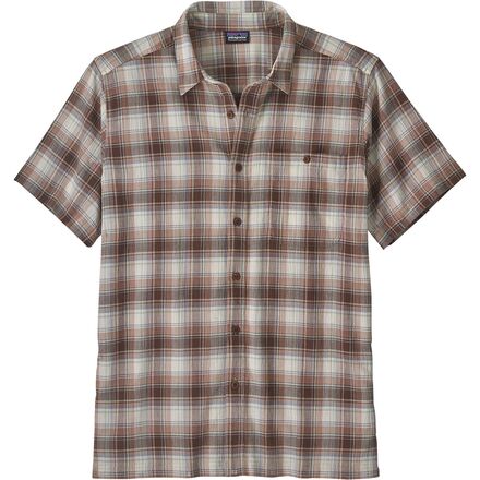 Patagonia - A/C Short-Sleeve Shirt - Men's - Local Harvester/Dusky Brown