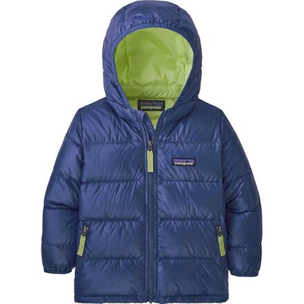 Patagonia - Hi-Loft Down Sweater Hooded Jacket - Infant Girls' - Current Blue