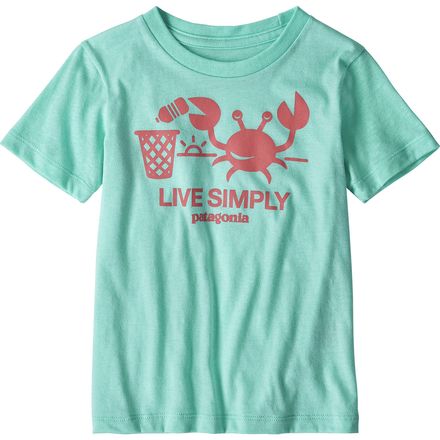 Patagonia - Live Simply Organic T-Shirt - Toddler Girls'